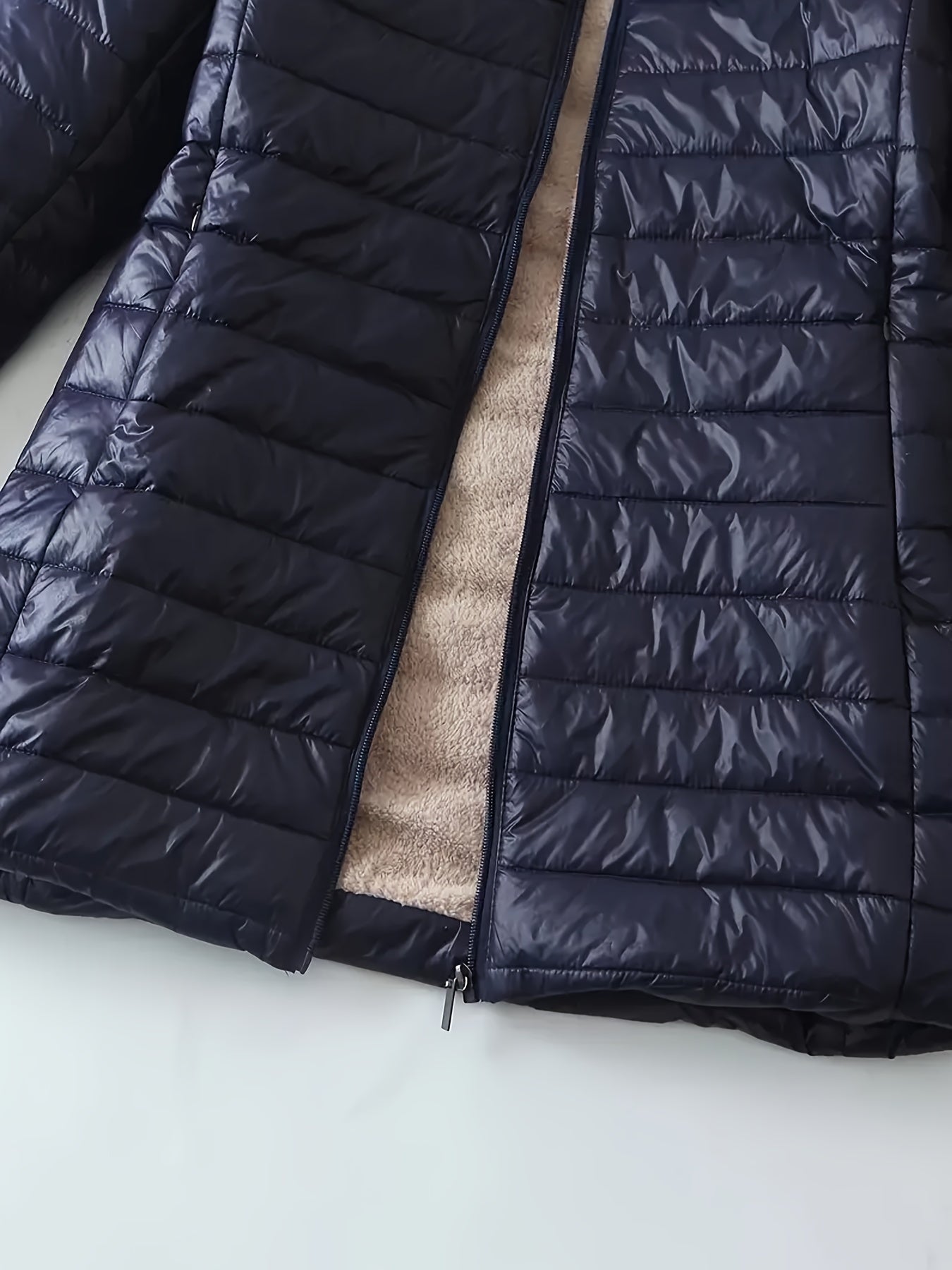 Ribbed-Cuff Coat by Eleanor Vale