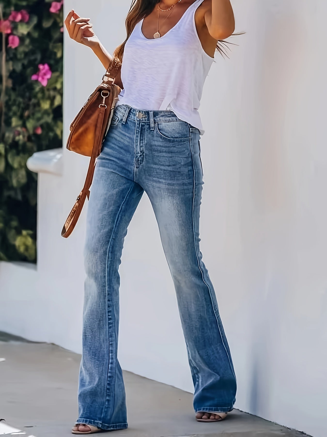 Bell-Flare Jeans by Eleanor Vale