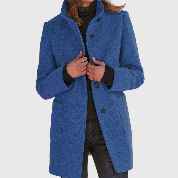 Straight-Cut Coat by Eleanor Vale