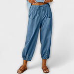 Cuffed-Harem Trousers by Eleanor Vale
