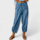 Cuffed-Harem Trousers by Eleanor Vale