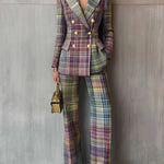 Woven-Check Co-Ord Set by Eleanor Vale