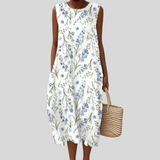 Bluebell-Print Dress by Eleanor Vale