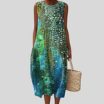 Emerald-Speckle Dress by Eleanor Vale