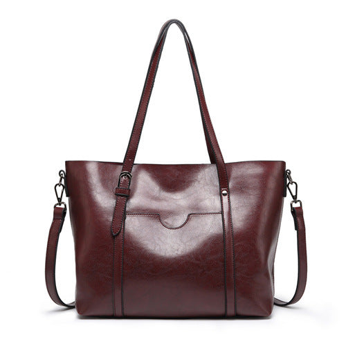 Curved-Pocket Tote Bag by Eleanor Vale