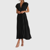 Sunray-Pleat Maxi Dress by Eleanor Vale