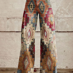 Aztec-Print Trousers by Eleanor Vale