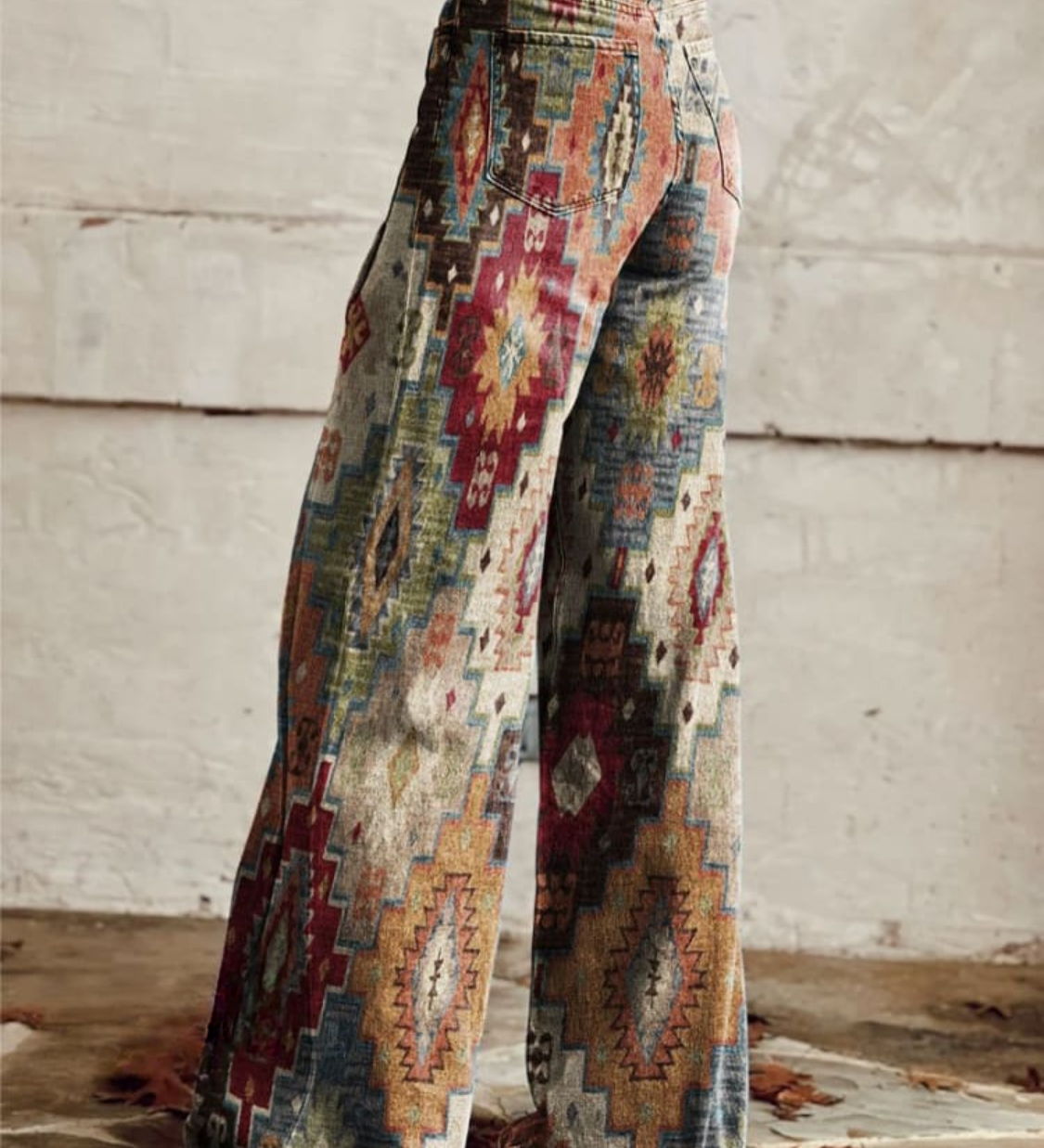 Aztec-Print Trousers by Eleanor Vale