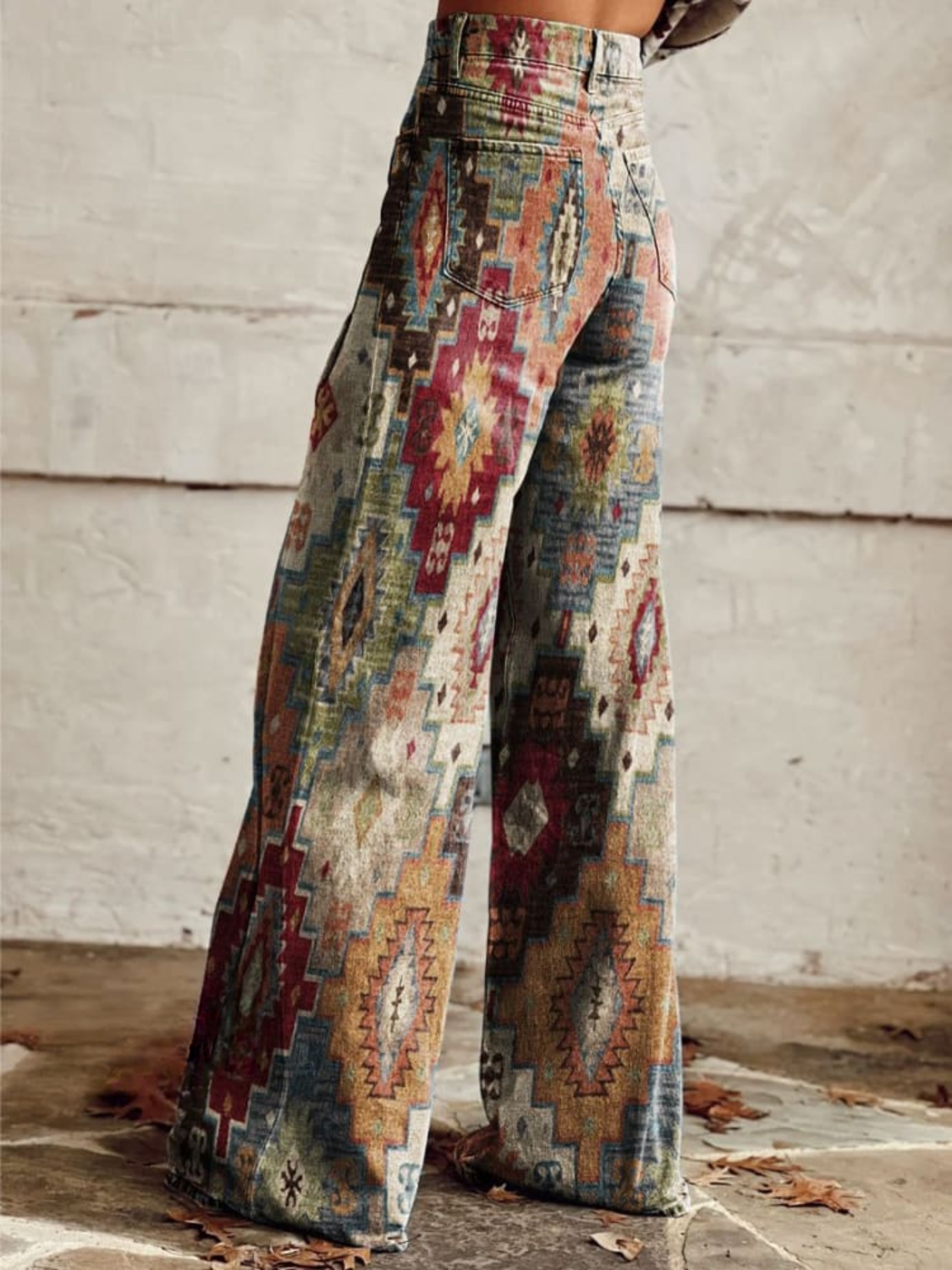 Aztec-Print Trousers by Eleanor Vale