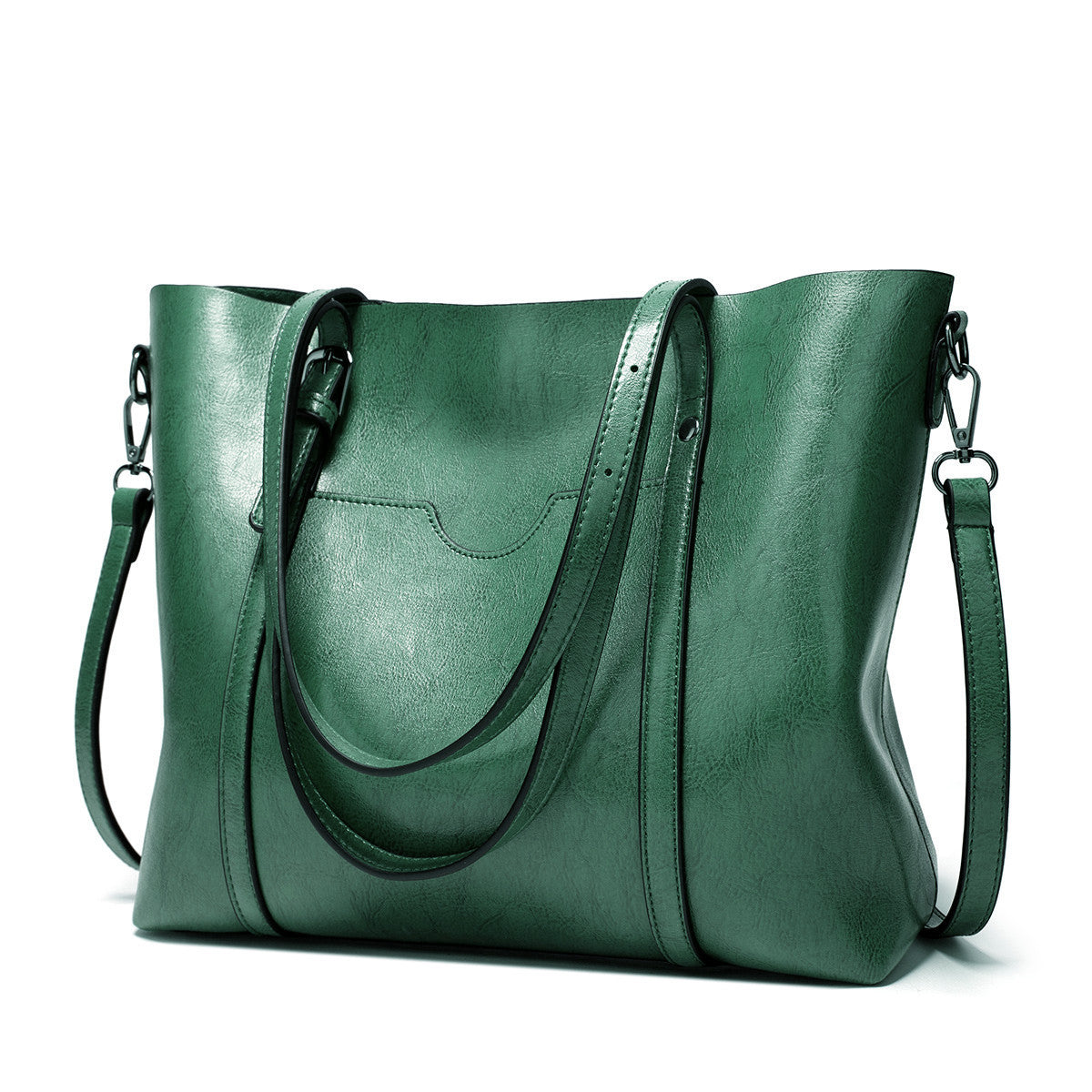 Curved-Pocket Tote Bag by Eleanor Vale