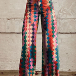 Rainbow-Diamond Trousers by Eleanor Vale