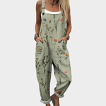 Sage-Wildflower Dungarees by Eleanor Vale
