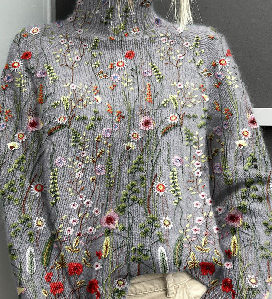 Meadow-Motif Jumper by Eleanor Vale