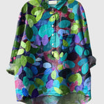 Foliage-Print Shirt by Eleanor Vale