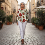Olivia - Understated Luxe Patterned Jumper - photo 5