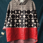 Geometric-Block Shirt by Eleanor Vale