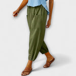 Cuffed-Harem Trousers by Eleanor Vale