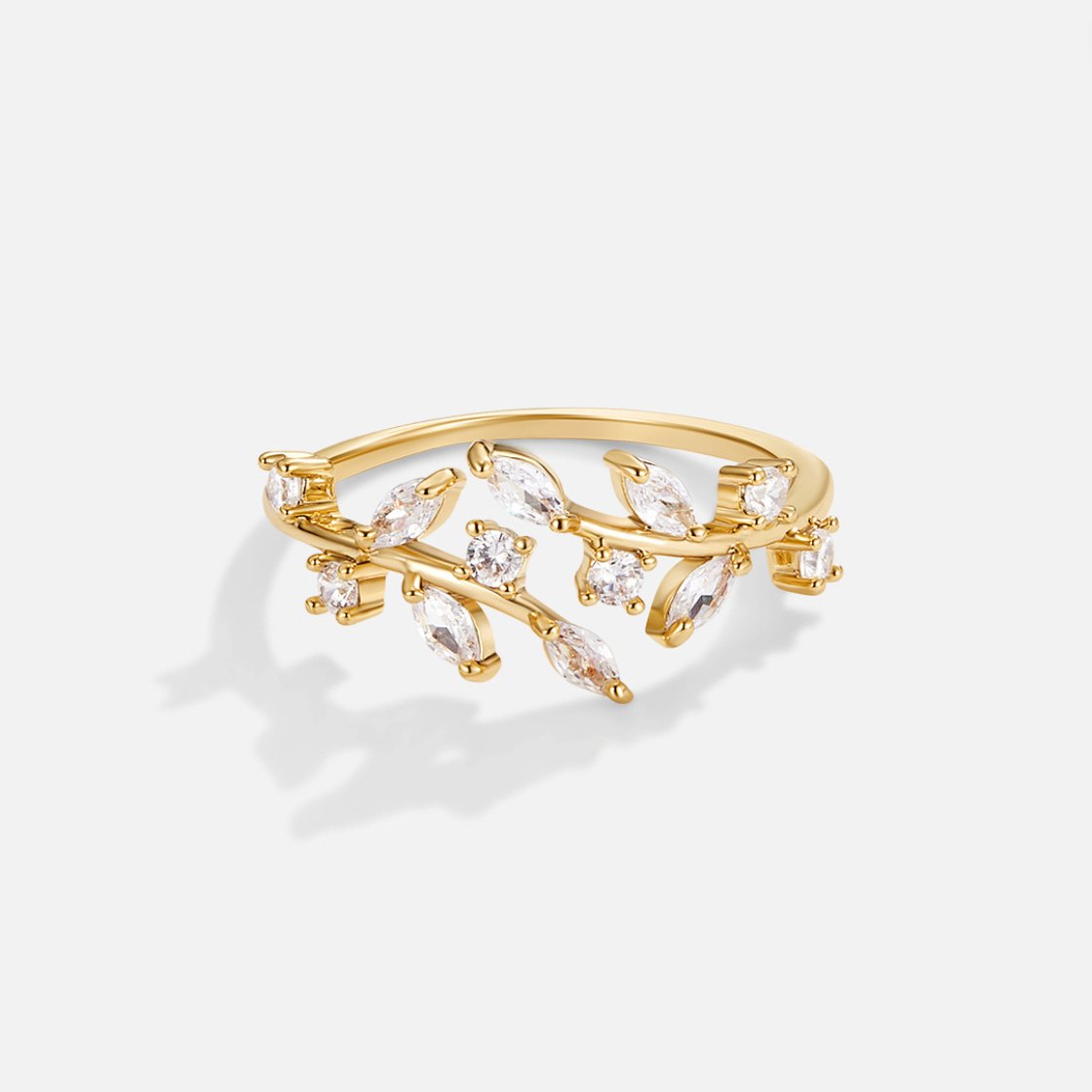 Crystal-Vine Ring by Eleanor Vale