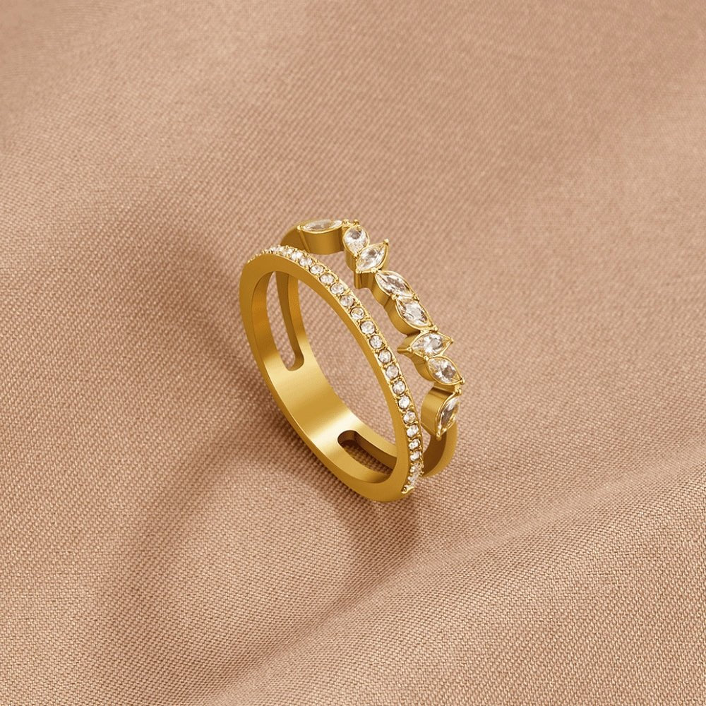 Marquise-Arc Ring by Eleanor Vale