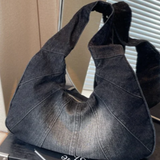 Woman carrying a casual shoulder bag