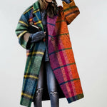 Check-Print Coat by Eleanor Vale