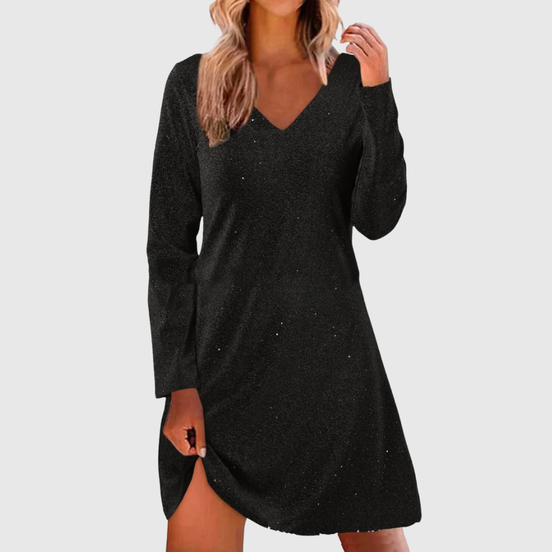 Wrap-Hem Mini Dress by Eleanor Vale
