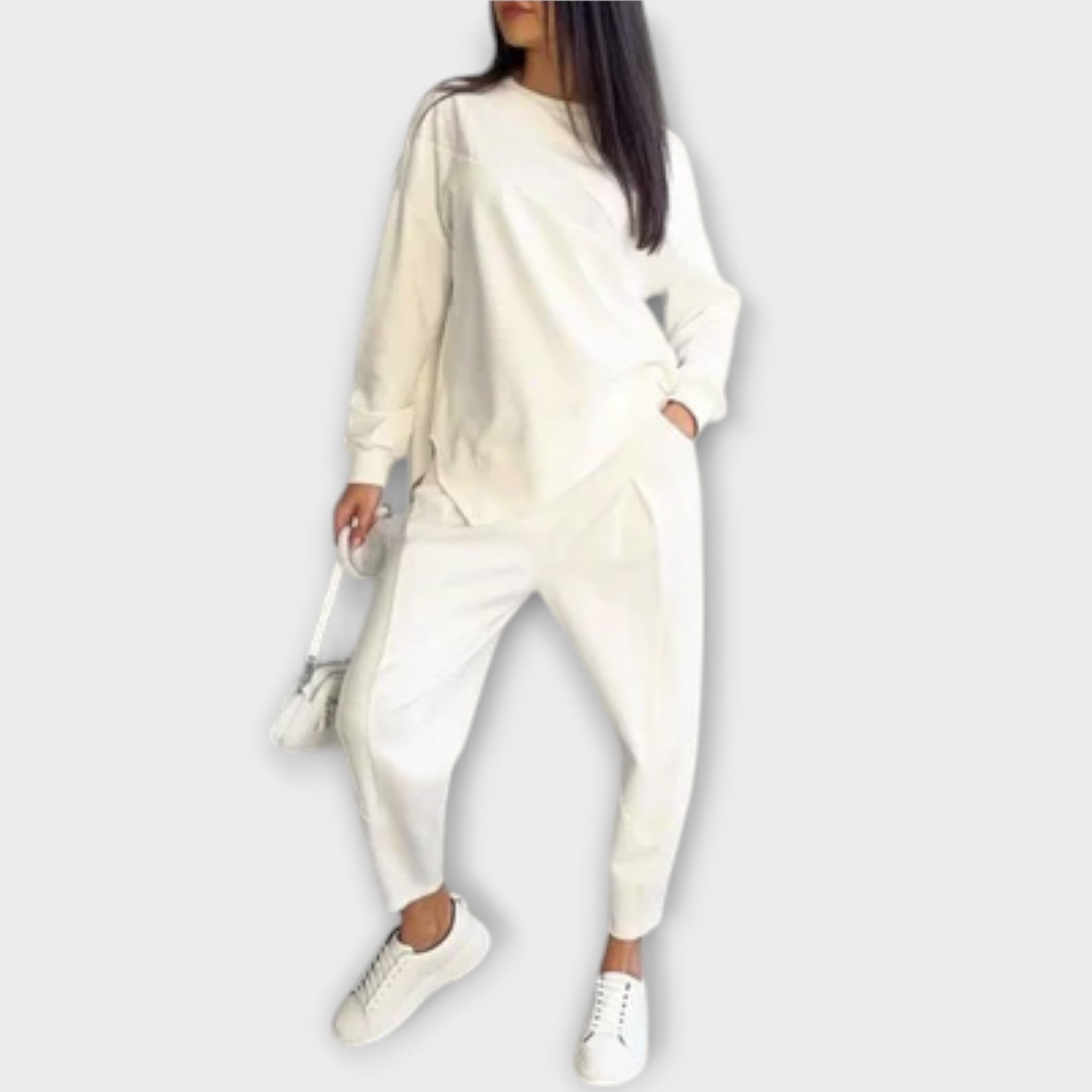 Crew-Jogger Two-Piece Set by Eleanor Vale