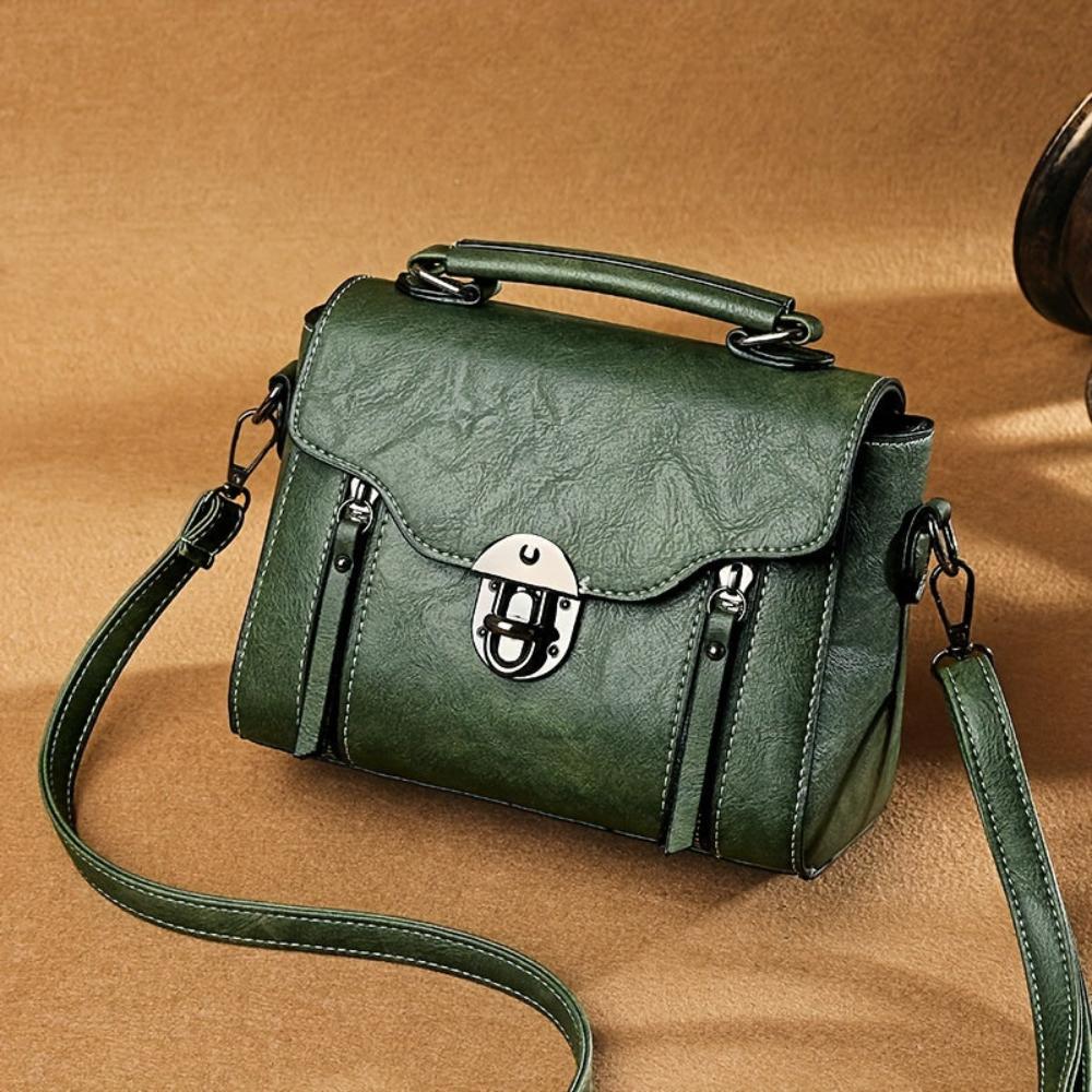 Twist-Lock Shoulder Bag by Eleanor Vale