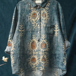 Paisley-Print Shirt by Eleanor Vale