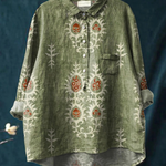 Paisley-Print Shirt by Eleanor Vale