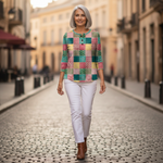 EV-2278 Agnes Timeless Warmth Patterned Jumper - lifestyle outdoor