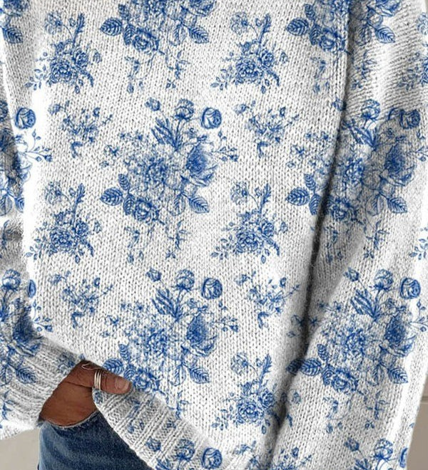 Rosebud-Print Jumper by Eleanor Vale