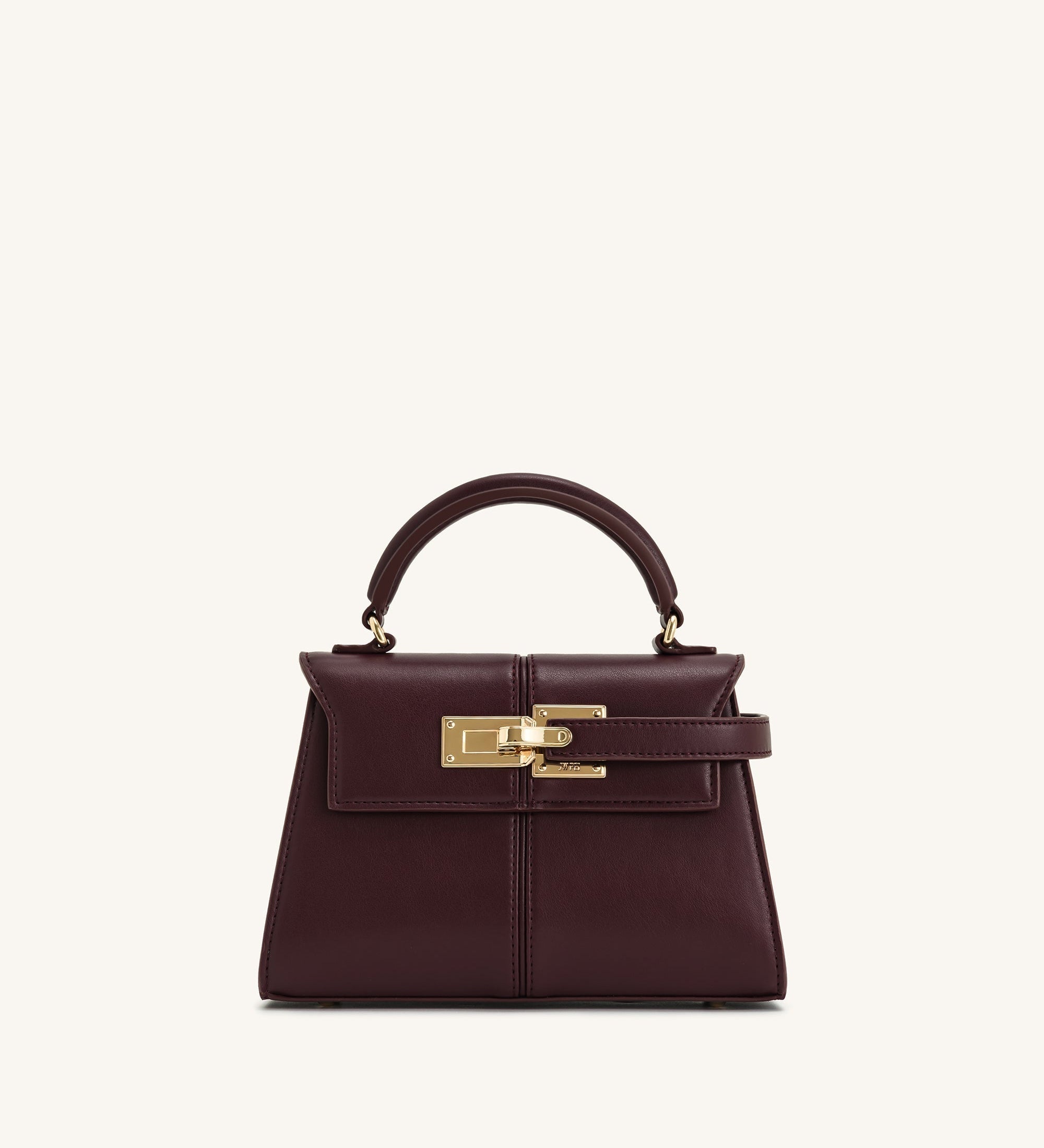 Deep-Burgundy Bag by Eleanor Vale