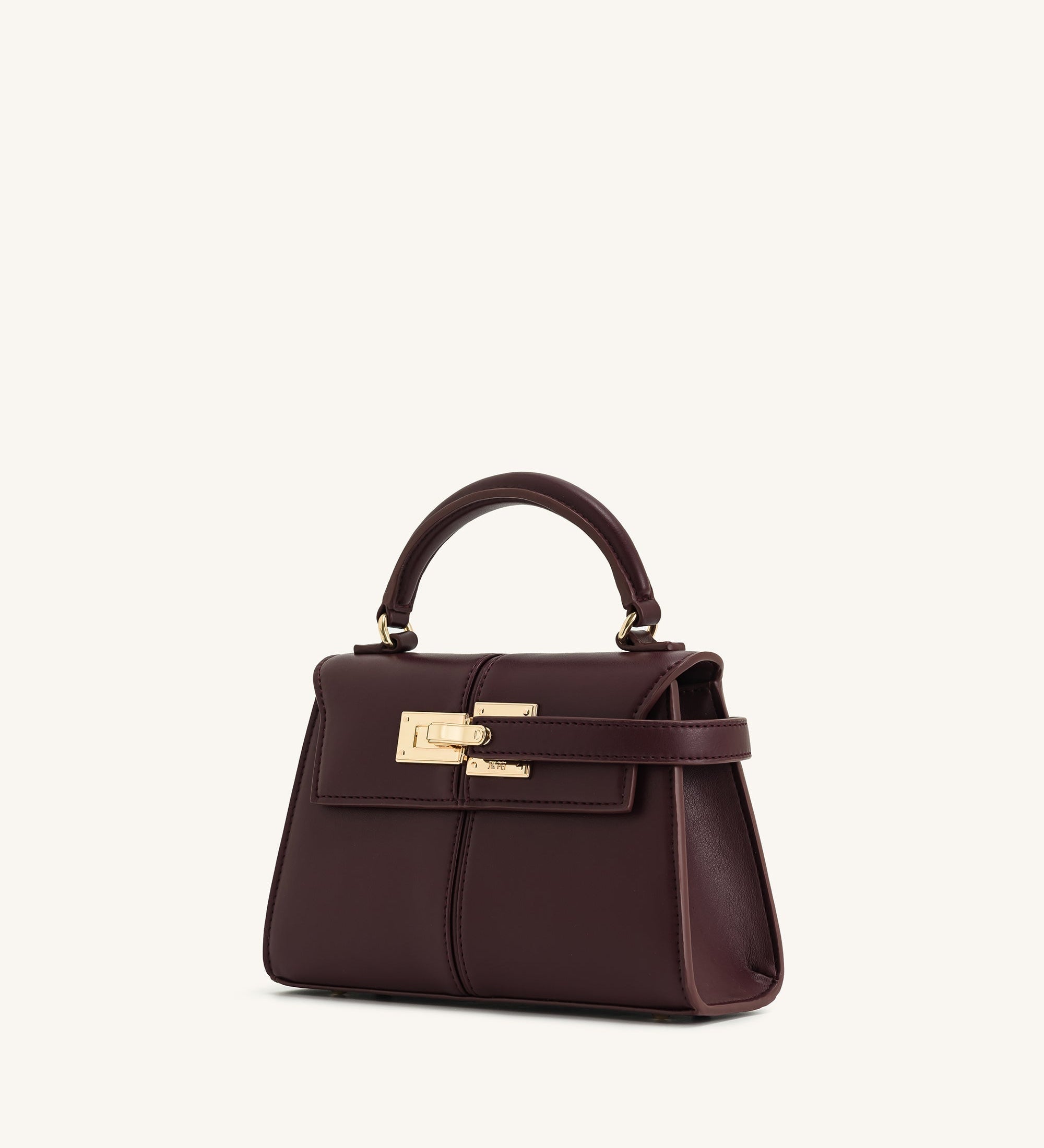 Deep-Burgundy Bag by Eleanor Vale