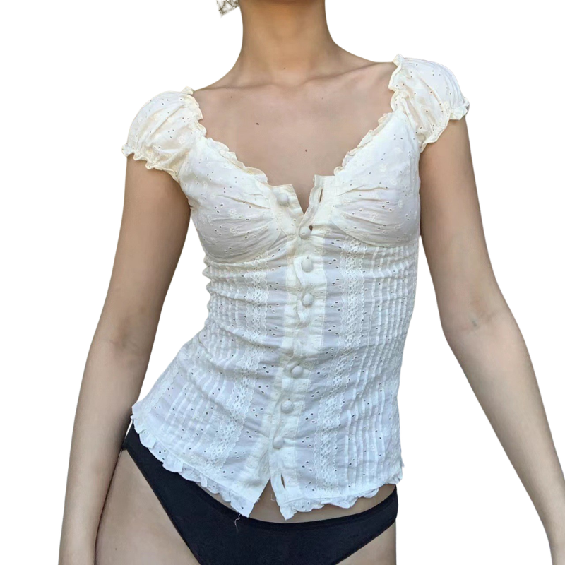 Pintuck-Bodice Top by Eleanor Vale
