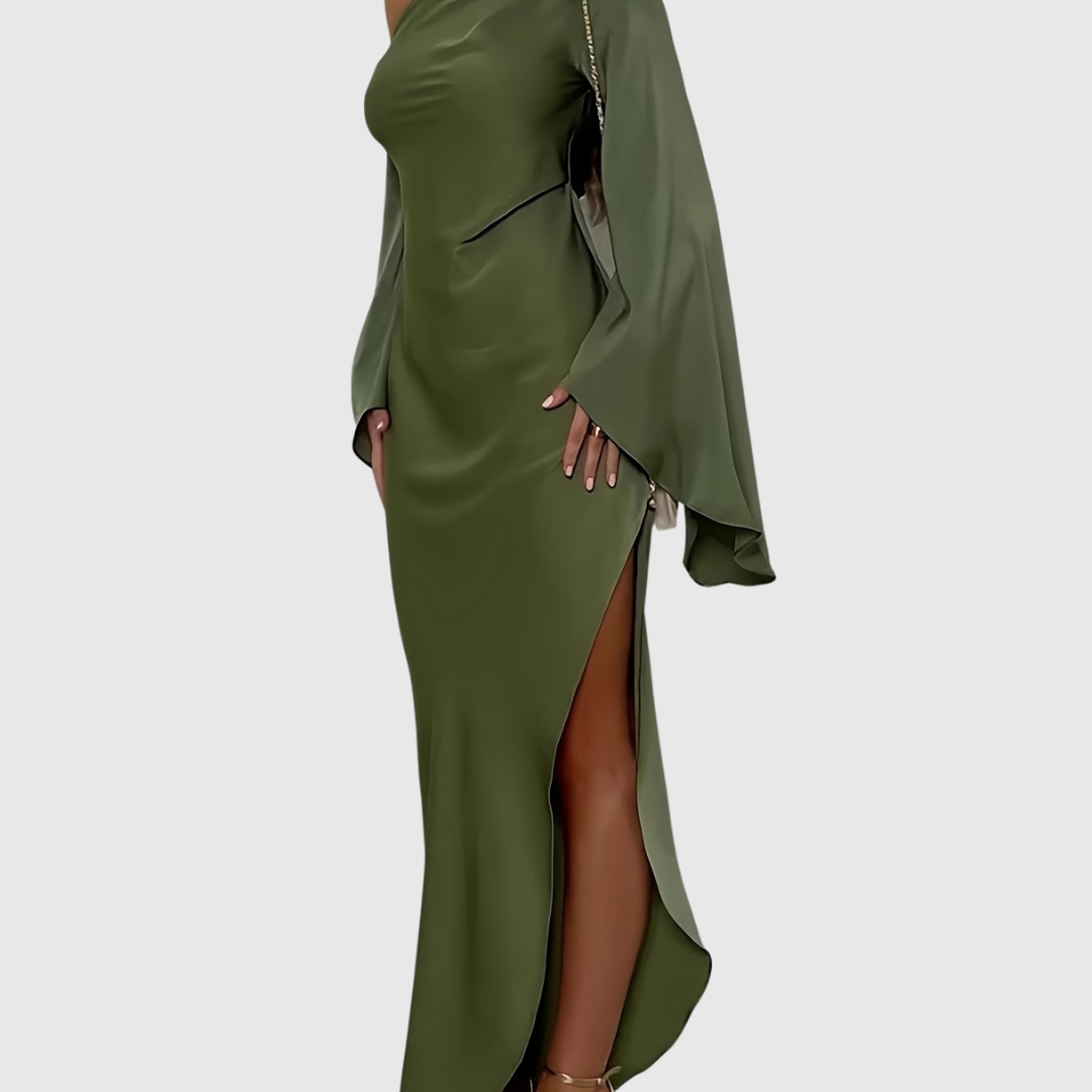Curved-Hem Evening Dress by Eleanor Vale