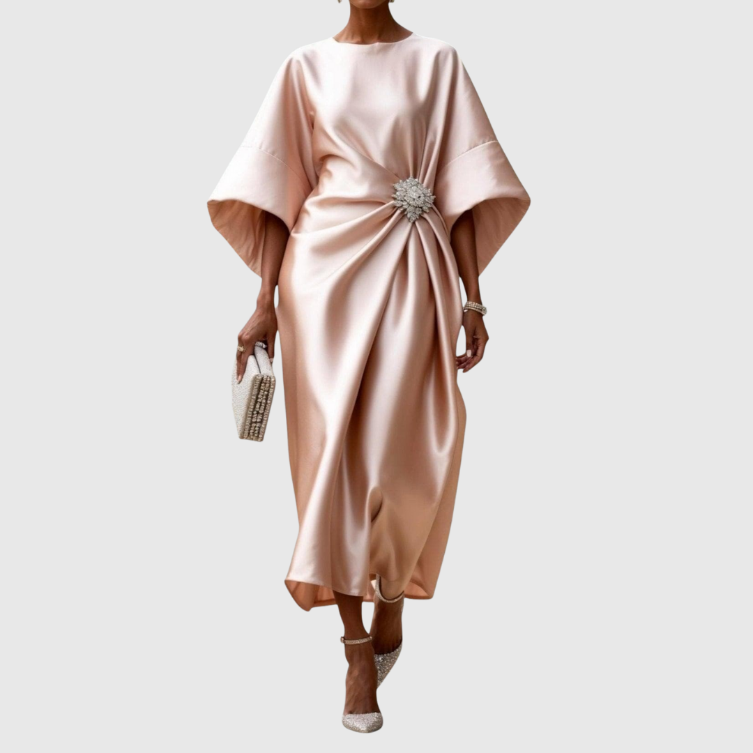 Brooch-Waist Dress by Eleanor Vale