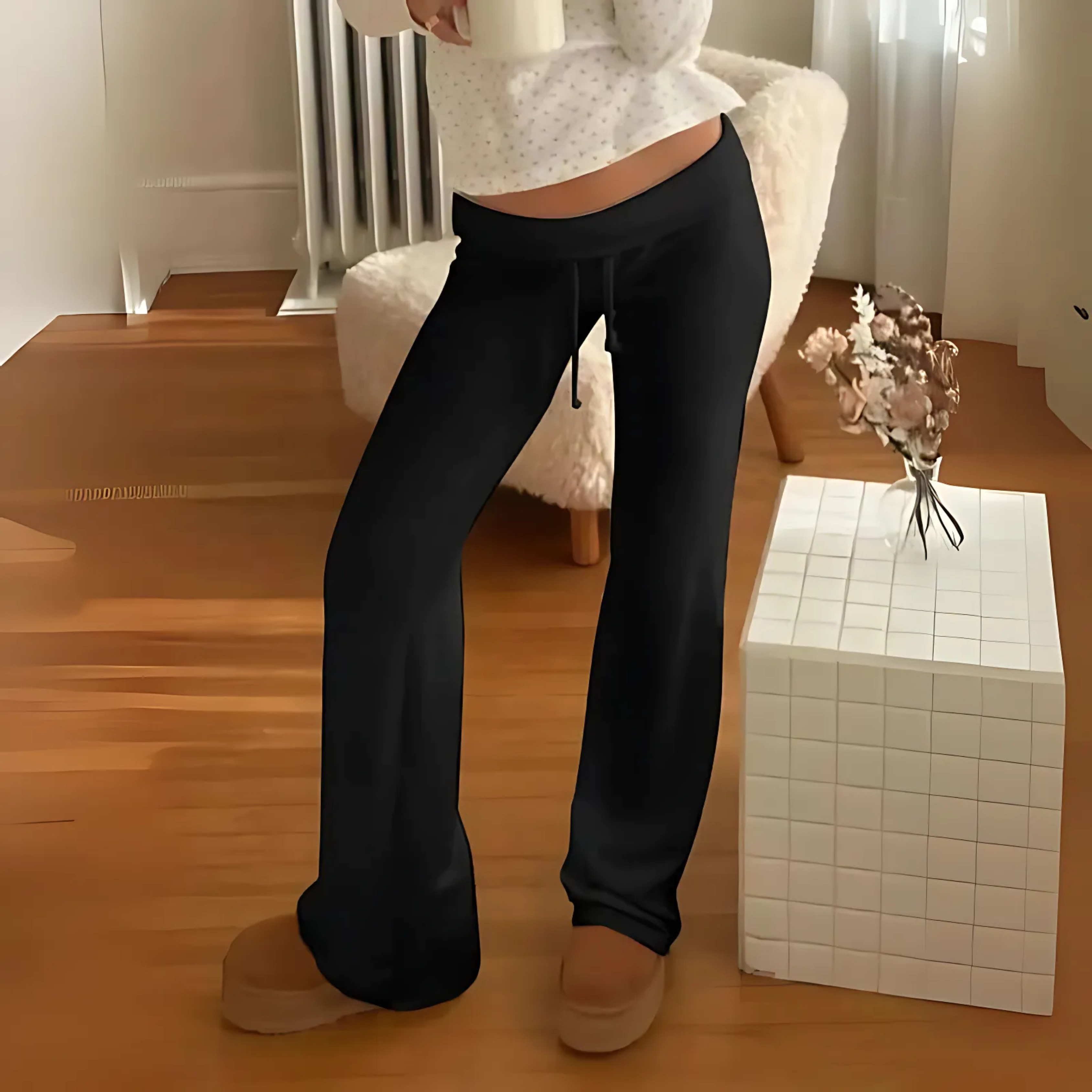 Flared-Leg Trousers by Eleanor Vale