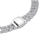 Stone-Set Curb Bracelet by Eleanor Vale