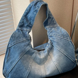 Woman carrying a casual shoulder bag