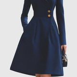 Gold-Button Dress by Eleanor Vale