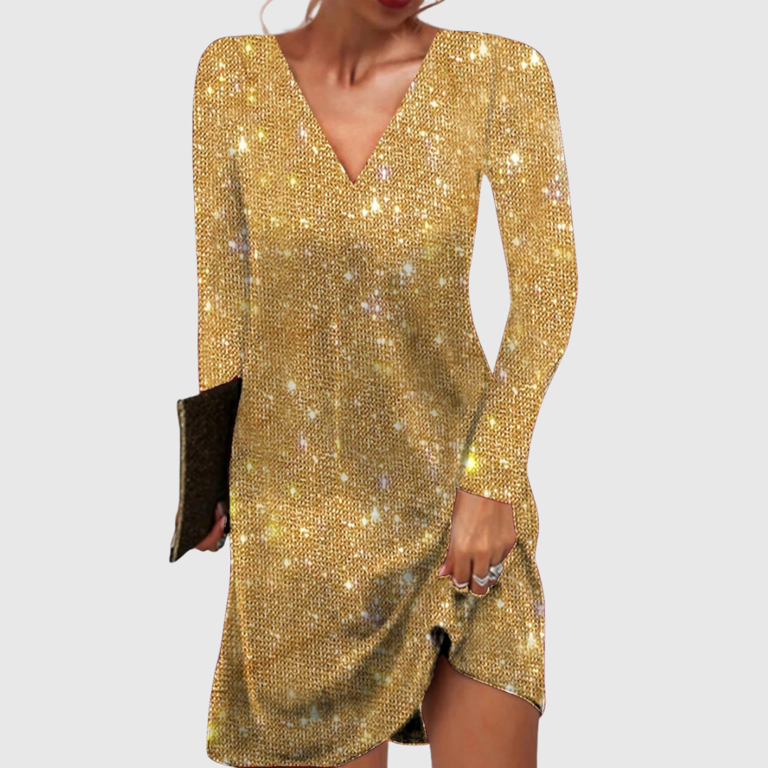 Wrap-Hem Mini Dress by Eleanor Vale