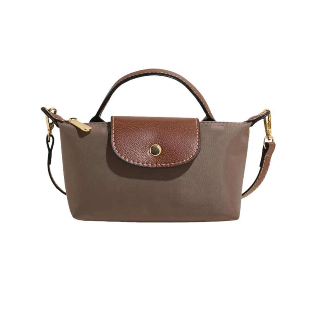 Canvas-Flap Crossbody Bag by Eleanor Vale