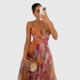 Watercolour-Floral Maxi Dress by Eleanor Vale