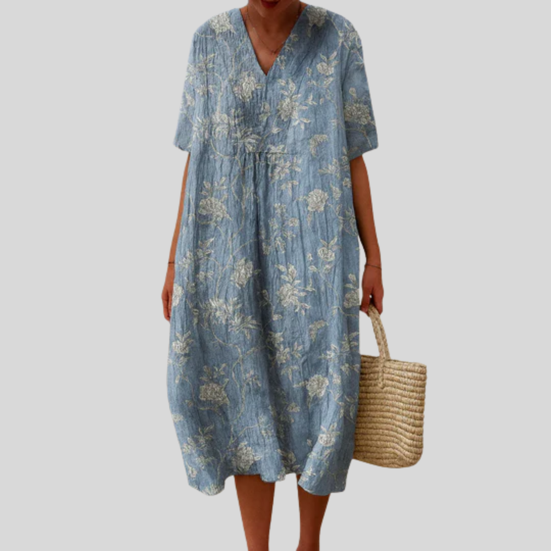 Kimono-Sleeve Dress by Eleanor Vale
