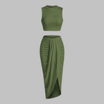 Draped-Skirt Co-Ord Set by Eleanor Vale