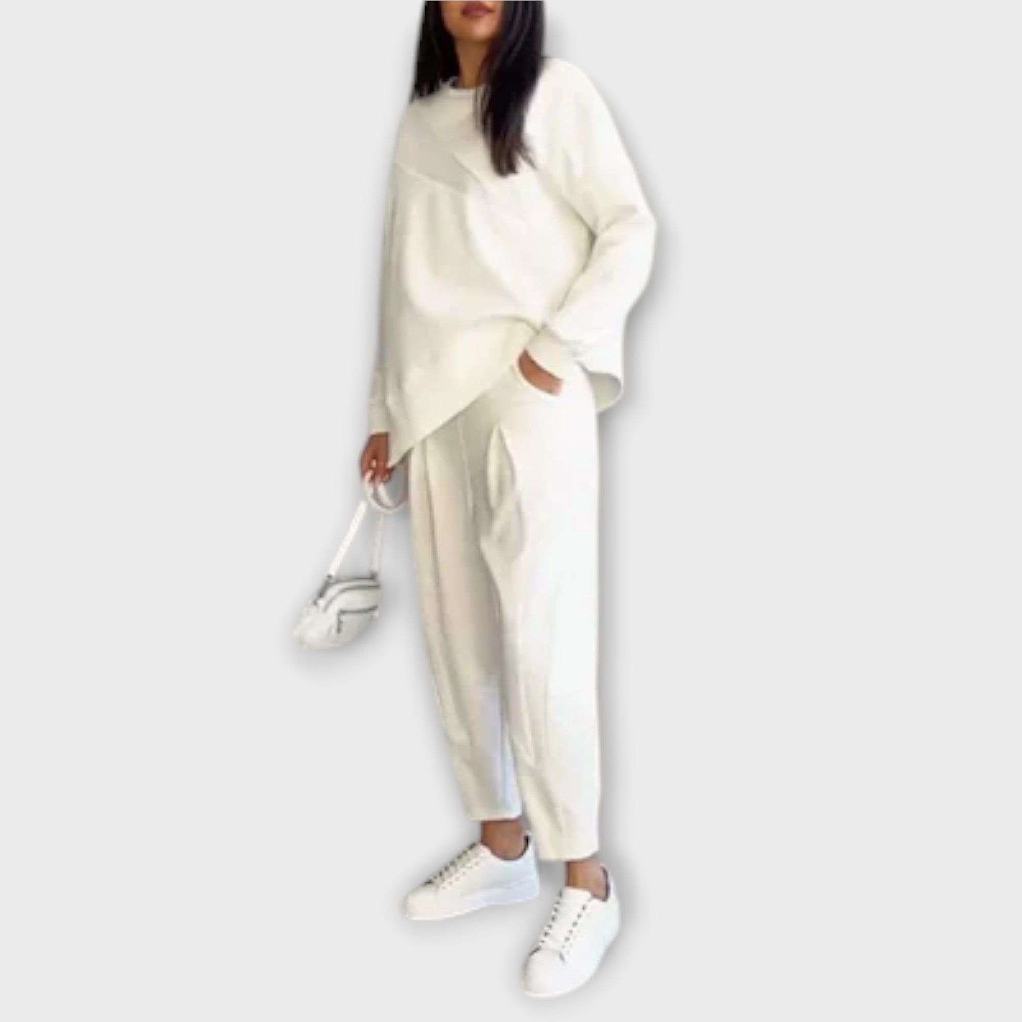 Crew-Jogger Two-Piece Set by Eleanor Vale