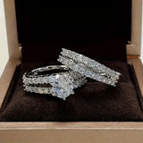 Stacked-Solitaire Ring by Eleanor Vale