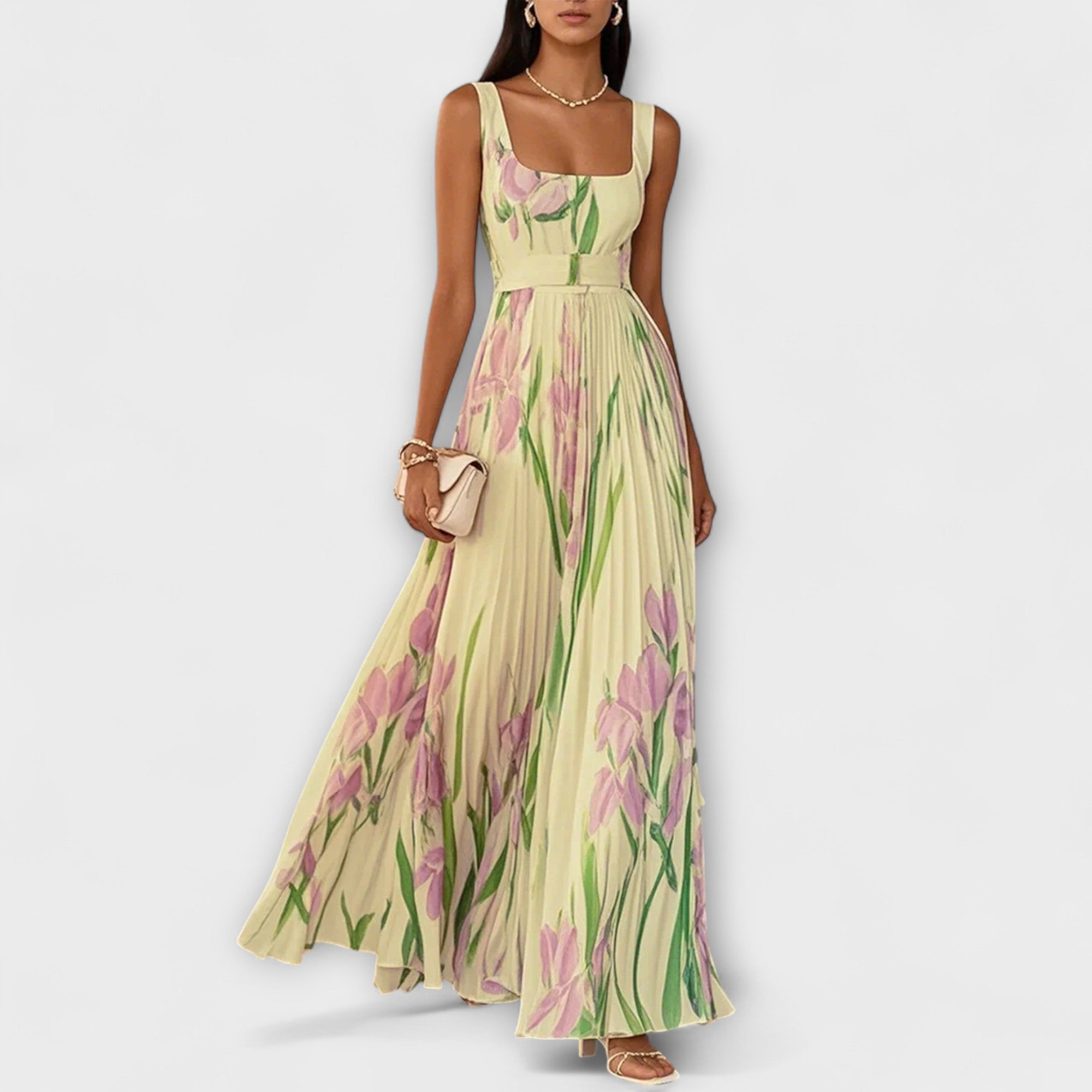 Chiffon A-Line Maxi Dress by Eleanor Vale