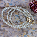 Monogram-Heart Bracelet by Eleanor Vale